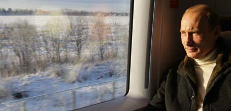 Vladimir Putin ve vlaku